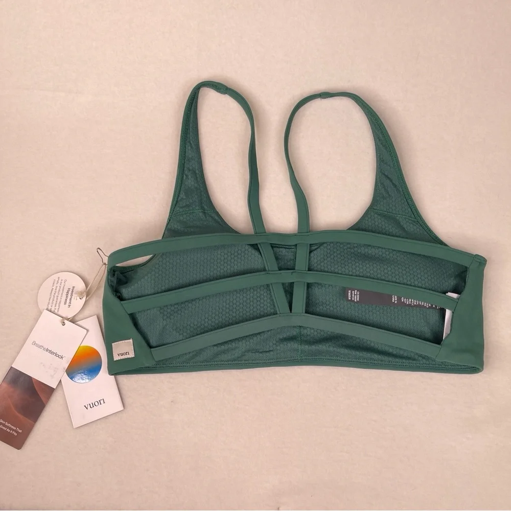 Vuori Yosemite Bra Cactus Size Large NWT - Picture 2 of 7